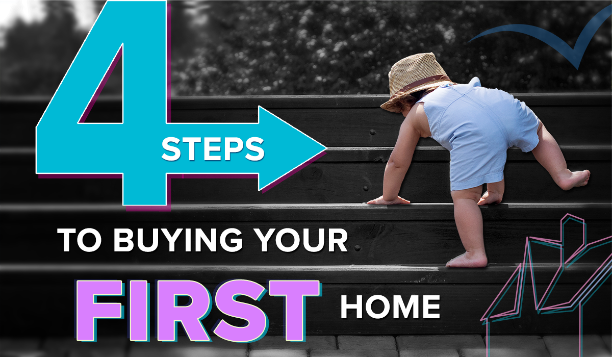 4 Steps to Buying Your First Home Blog Cover Image