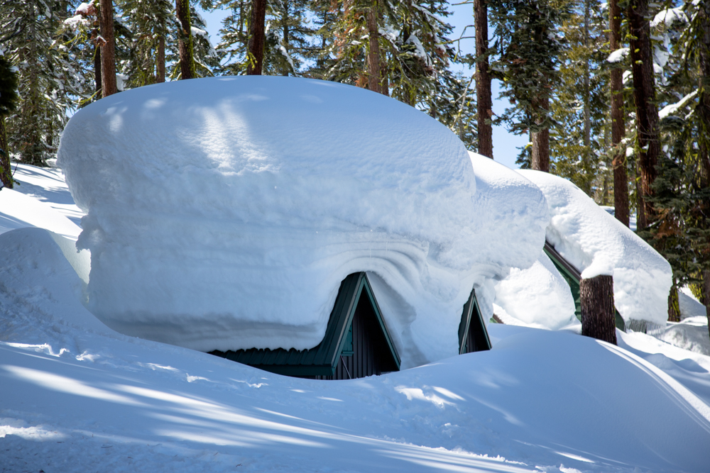 Cabins Buried in Snow-11