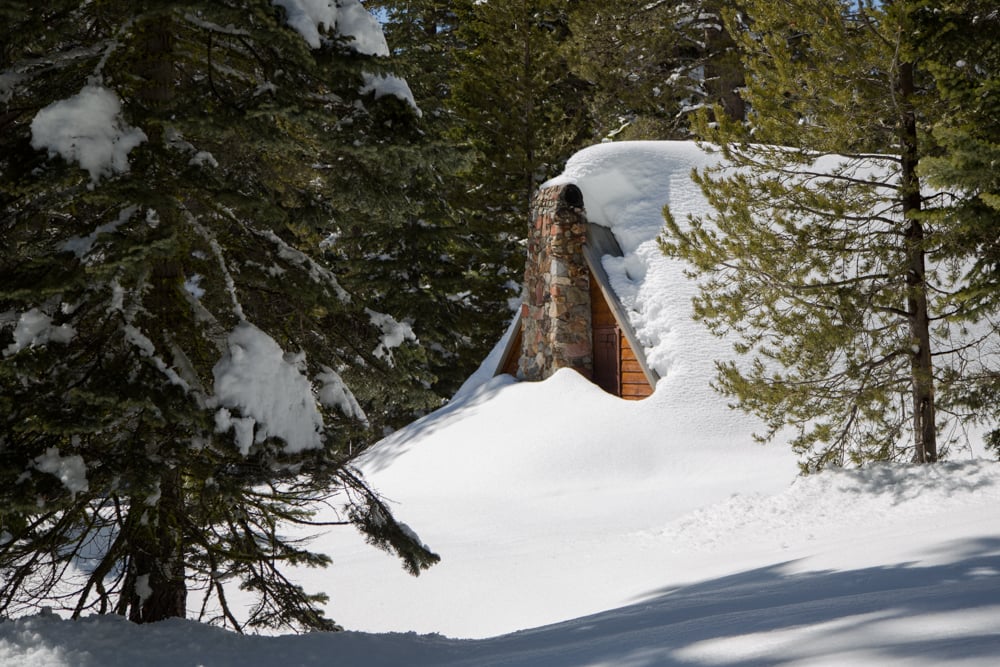 Cabins Buried in Snow-20