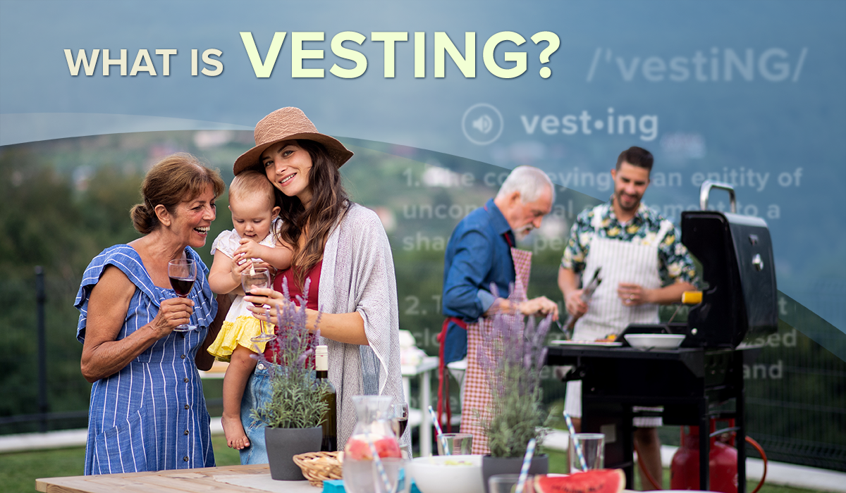 What is Vesting Blog Cover Image